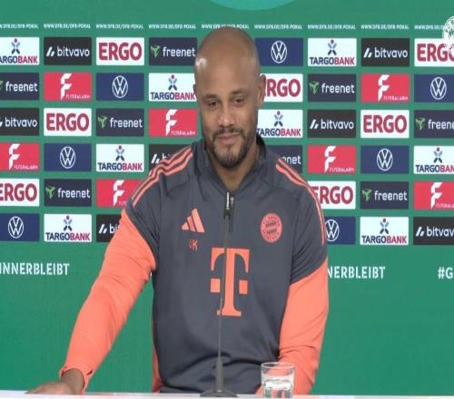 孔帕尼：诺伊尔明天会首发我没回看卡尔踩单车失败的片段