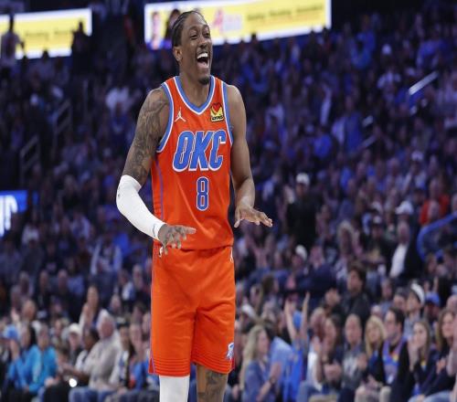 好消息，雷霆队杰伦威廉姆斯伤愈复出，将对阵湖人队