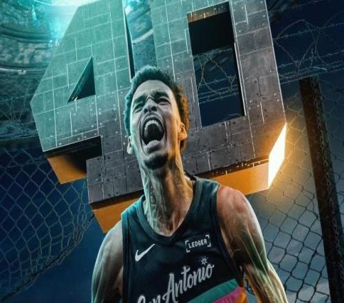 狂虐湖人二队！文班亚马26分钟轰40+12历史首人