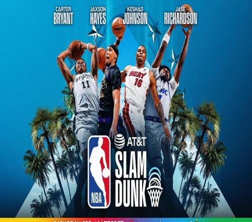 官方：霍华德、威尔金斯、巴里和内特罗伯逊担任扣篮大赛评委