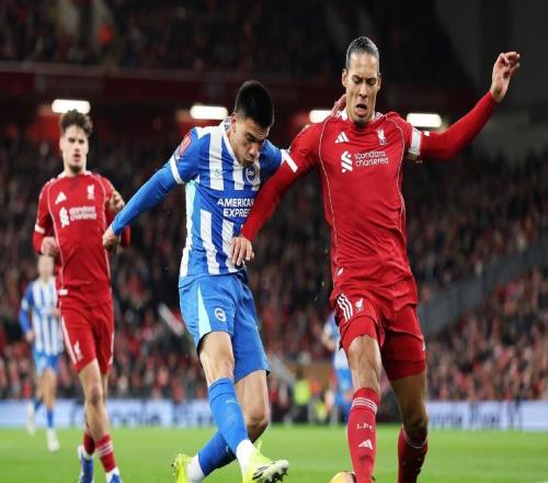 索博连场建功萨拉赫传射，利物浦30大胜布莱顿，晋级足总杯16强