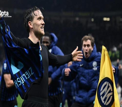 泽林斯基创造历史，国米首次在意甲绝杀战胜尤文