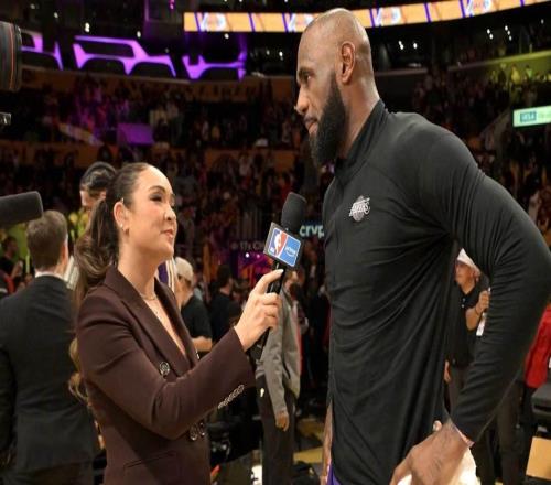 霸气，勒布朗詹姆斯在全明星周末谈湖人队本赛季的夺冠前景