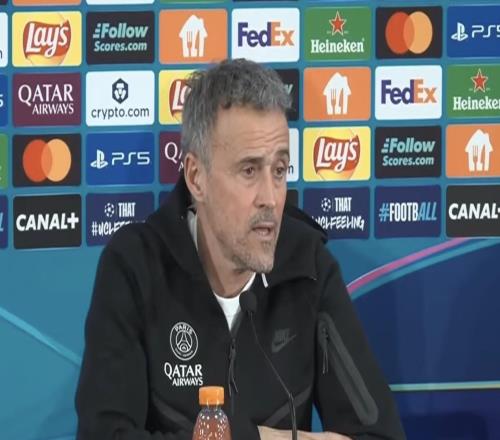 恩里克：真正的欧冠现在才开始低效能创造大量机会是占优