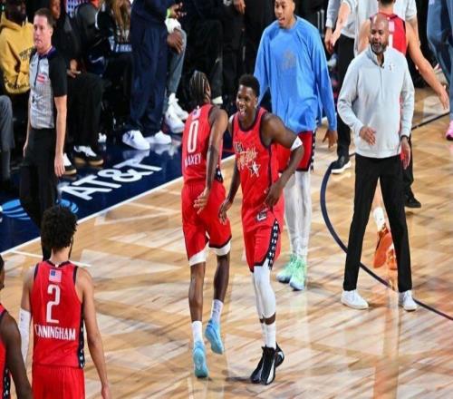 拒绝“划水”，精彩场面频现！美国队打世界队“拯救”NBA全明星赛