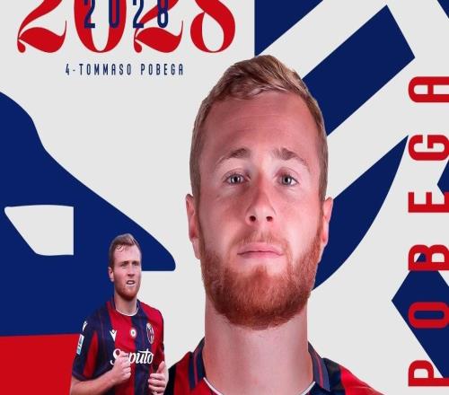 官方：博洛尼亚买断米兰中场波贝加，双方签约至2028年