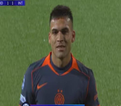 意天空：劳塔罗因小腿肌肉疲劳被换下，很可能缺席与莱切比赛