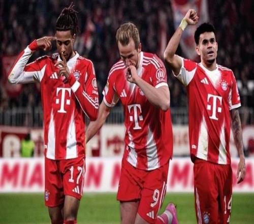 拜仁前22轮进82球将冲击超100球纪录，此前德甲历史仅出现一次