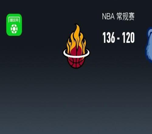 NBA战报：热火136120灰熊取NBA3连胜，维金斯28+7+3