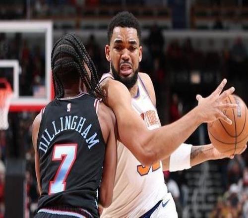 唐斯28+11布伦森19+9尼克斯客场送公牛9连败