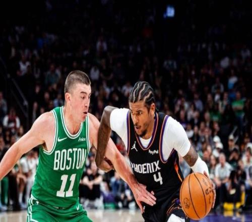 双探花缺阵怀特22+8+8，杰伦格林打铁8中1，绿军送太阳交手5连败