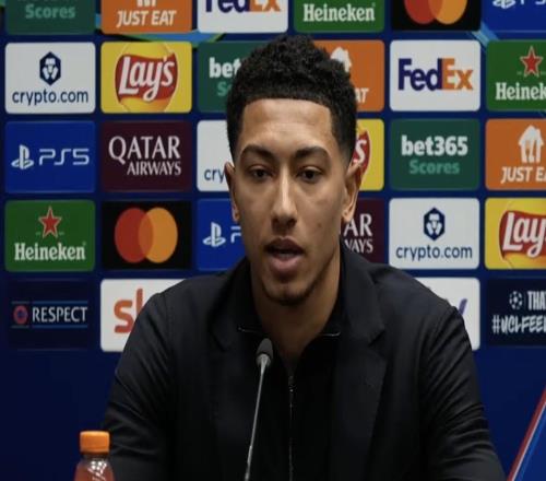 乔布贝林厄姆：最大的提升是身体上的恩梅加对我帮助很大