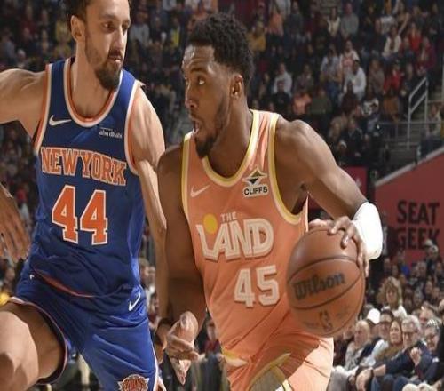 米切尔23+5布伦森20分骑士主场轻取尼克斯