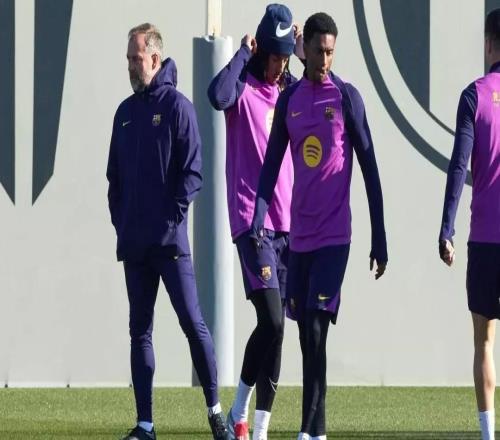 每体：加维今日参加了大部分合练，他正逐步找回比赛状态