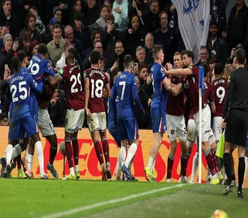 英足总：切尔西vs西汉姆一役爆发大规模冲突，两队均被罚款