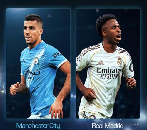 欧冠2场超级大战来了！皇马曼城26.5亿对决世俱杯决赛重演