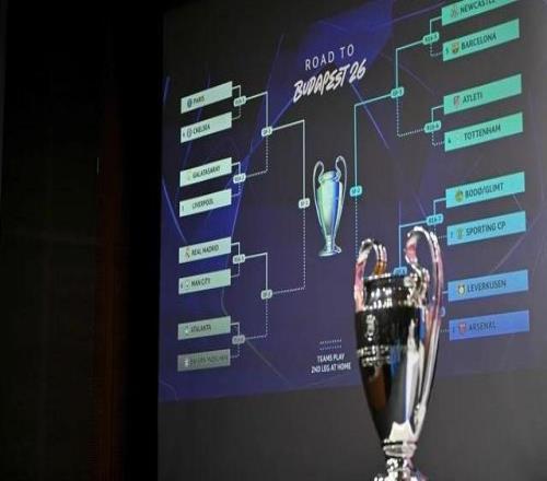 欧冠淘汰赛“死亡半区”产生！