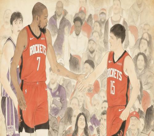 2战轰48分飙进12记三分，21岁探花本季三分率40%，球迷：该进首发