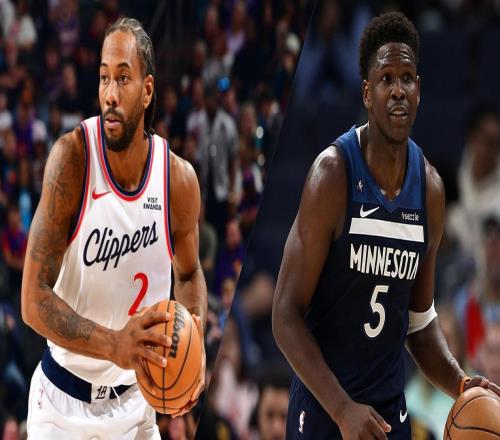 打铁大战！快船半场3844森林狼，爱德华兹11+2+3！