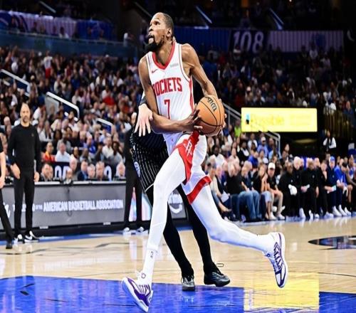 根本没法下场！没有杜兰特狂砍高分，估计火箭这次又要交代了