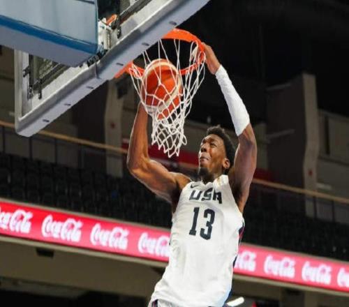 被勇士放弃的榜眼秀！加盟美国男篮，虐菜都费劲了