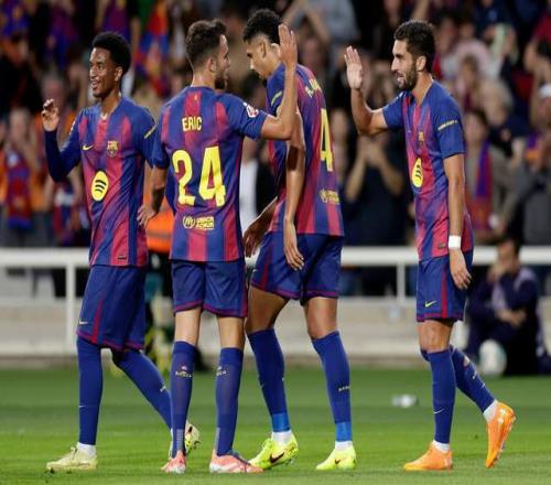 今晚西甲争冠关键之战！巴萨主帅第100战亚马尔冲击两双