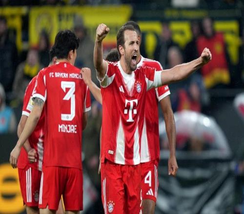 凯恩本赛季联赛9次梅开二度为五大联赛最多，哈兰德7次列第二