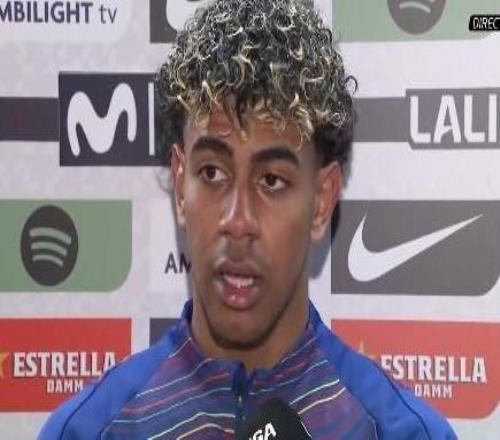 亚马尔：真的很开心上演帽子戏法，我希望以最佳状态迎接挑战