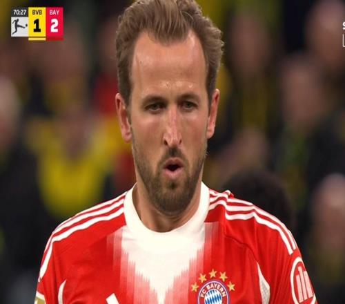 仅用了24场，凯恩是本赛季五大联赛首位打入30球的球员