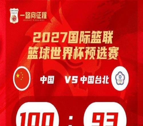 团结的力量100分中国男篮世预赛第二窗口期收获两连胜