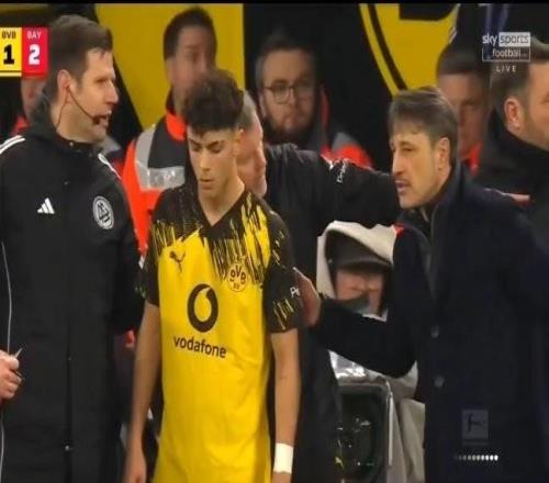 德国国家德比替补出场，多特17岁新星伊纳西奥完成一线队首秀