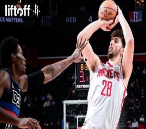 恭喜火箭队！月均砍43.8分，锋线双核联盟第2！15+7射手全面进化