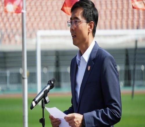 开启队史首个中超赛季，重庆铜梁龙今日上午举行出征仪式