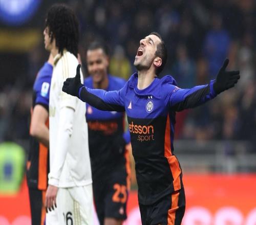 意天空：国米愿意续约姆希塔良，但只会提供一年合同