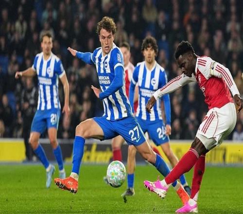 阿森纳10布莱顿萨卡建功