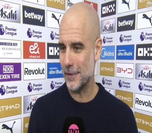 瓜帅：申诉点球没什么可说的争冠我们还有很多比赛要踢