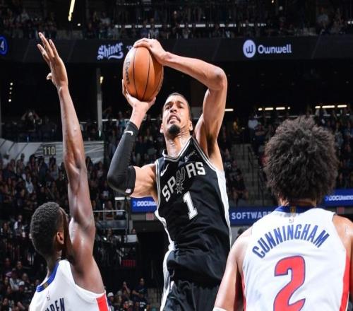 文班统治活塞：马刺专克持球核