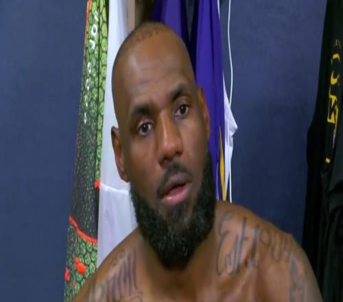 詹姆斯：肘伤比撞到麻筋更严重后仰跳投是总决赛输独行侠后练的