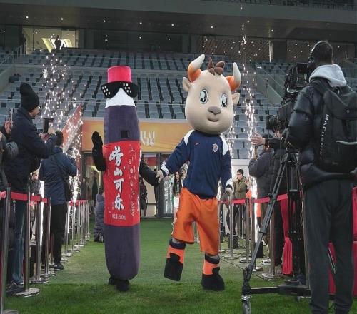 百年匠心致敬绿茵崂山可乐携手青岛海牛足球俱乐部共启2026新赛季