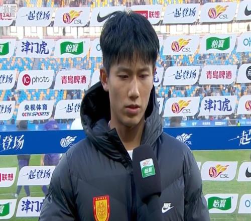 向余望：我们是抱着拼天津来的，中超的防守压迫比低级别更大