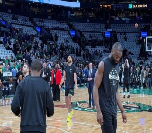 【现场】塔图姆伤愈复出完全体绿军重现狰狞