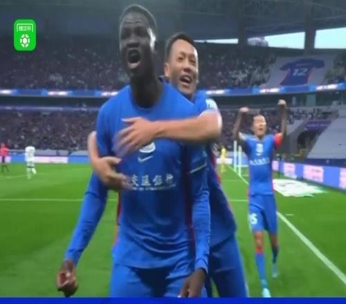 8球，申花vs英博是中超历史首轮进球并列第二多的比赛