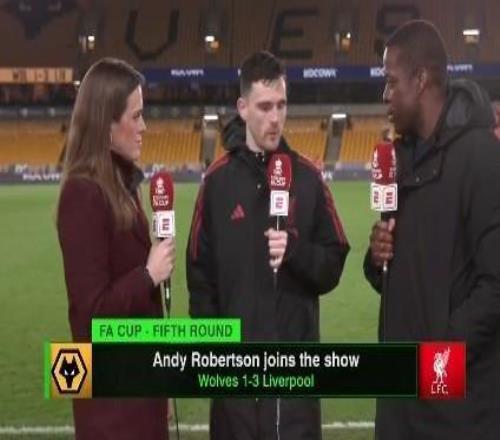 罗伯逊：若我们每场表现都像今天，相信没任何球队想碰到我们