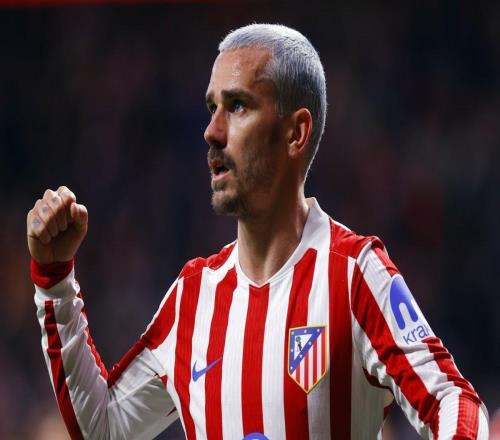 484场，格列兹曼成为马竞队史出场次数第四多的球员