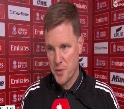 埃迪豪：前30分钟我们表现更好，对手第二球对我们打击很大