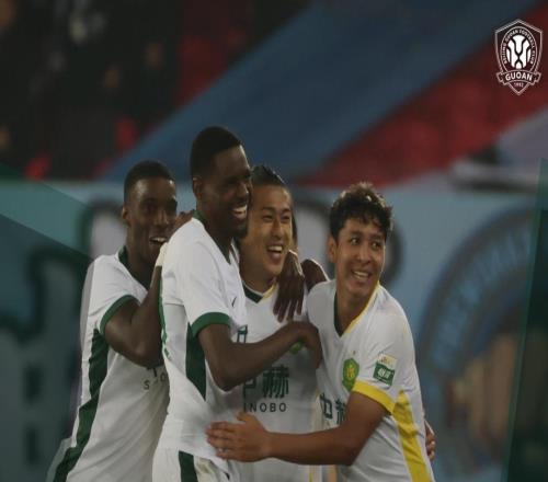 战报法比奥、张玉宁破门北京国安20武汉三镇