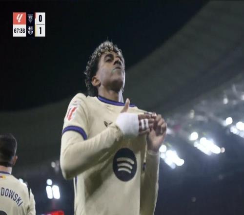 里程碑，亚马尔国家队+俱乐部一线队生涯已打入50球