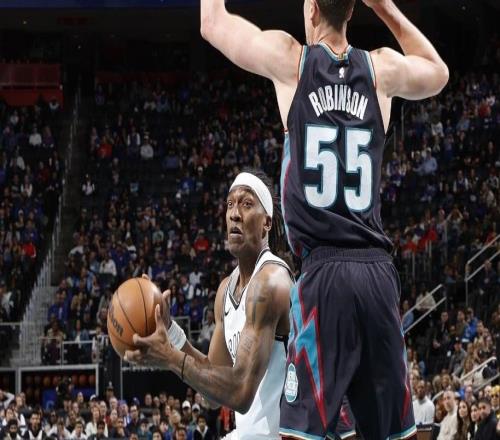 超级大冷！东部第一活塞遭10连败篮网23分逆转波特30+13