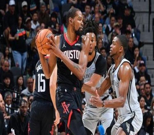 火箭对阵马刺、雷霆与掘金仅3胜7负杜兰特：我们要专注于自身