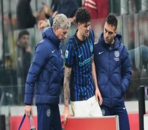 米体：国米将重新评估巴斯托尼伤势，最乐观的情况是休息两天